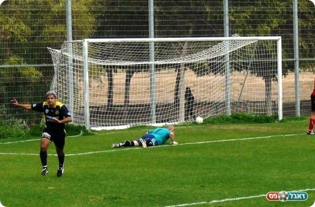 השער הגיע. כוכבי כובש (צילום: אלי שמואלי)
