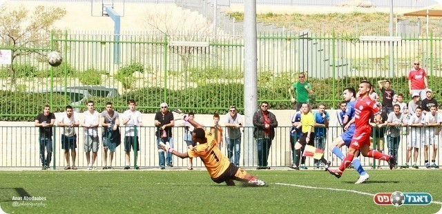 הלחץ השתלם. בן אבו כובש (צילום: אנס אבודעבס)