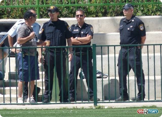 התפרסו בכוחות מתוגברים. המשטרה (אלי שמואלי)