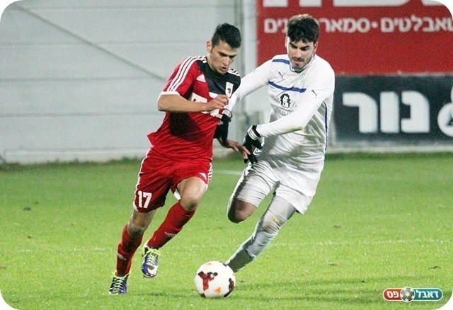 ניצחון חשוב. רוזנבלום וגליקשטיין (צילום: לירן דורף)