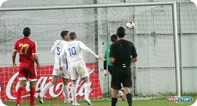 מורשה סגרה עניין. רוזנבלום כובש (צילום: לירן דורף)