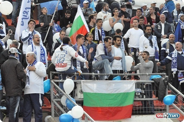 אוהדי יפו בשישי האחרון, זה רק ספורט(צילום:חאדר אניס)