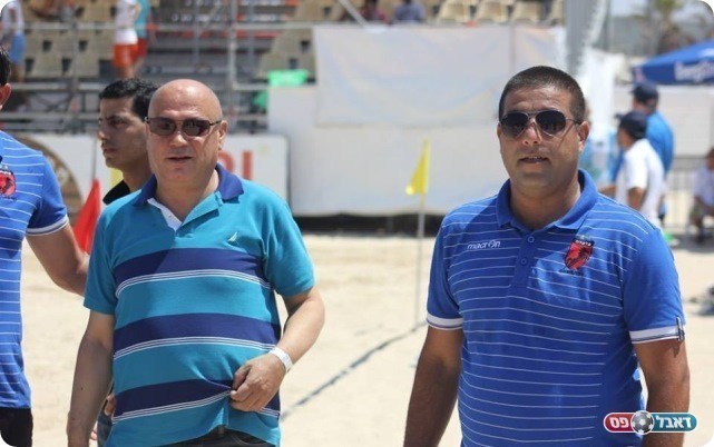 להנציח את סוהיב. עאמר (מימין) וח"כ עיסאוי פריג' (תאמר סרסור)