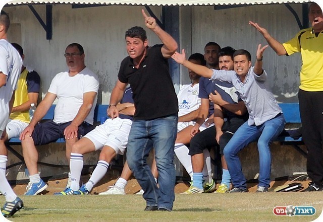 יפו חיפשה להרוג את המשחק. אביטן בעצבים (צילום: לירן דורף)