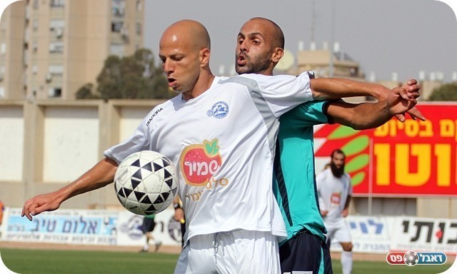 הדקות שלו. דוד נשמר ע"י מחני (צילום: לירן דורף)