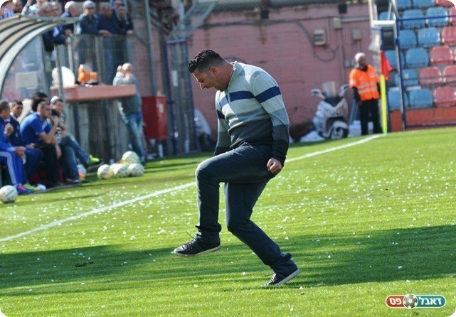 תקרית שהעיבה על הניצחון. זדה בחגיגה פרטית (צילום: ולדי מויסייב)