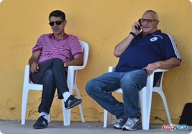 אבי לוי (משמאל) (ארנון לוי)