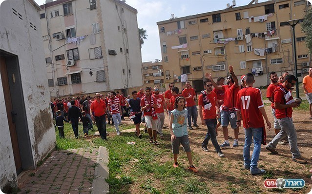 נכנסו רק בדקה ה-65. אוהדי שפירא (אביעד אורן, עיר הפועלים)