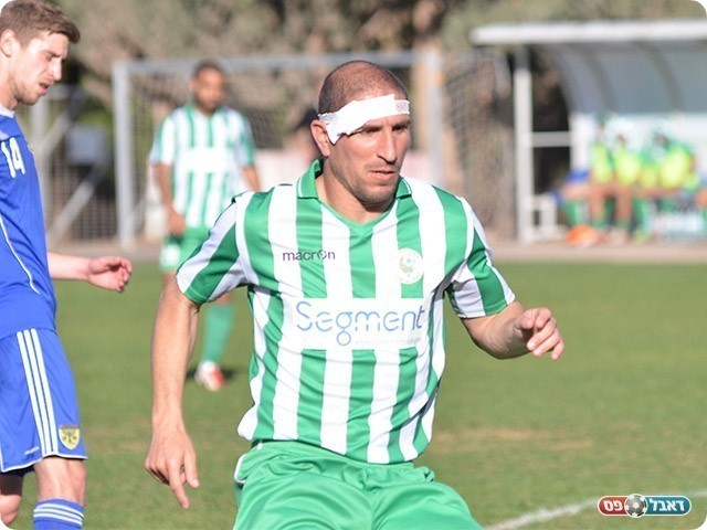 גם הוא לא עזר לקבוצתו, אורן ניסים (צילום: קובי פורטל)