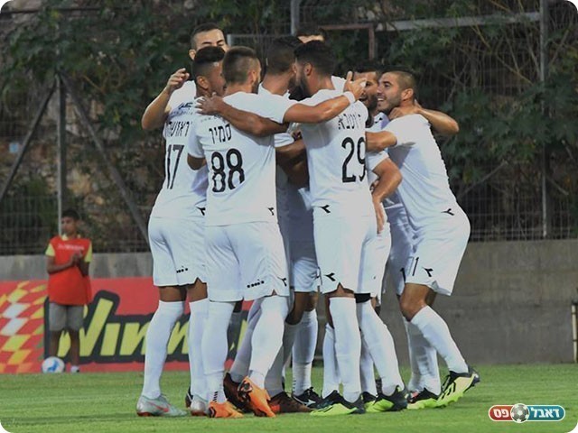 היו בדרך לניצחון. שחקני אחי נצרת (אבי רביבו)