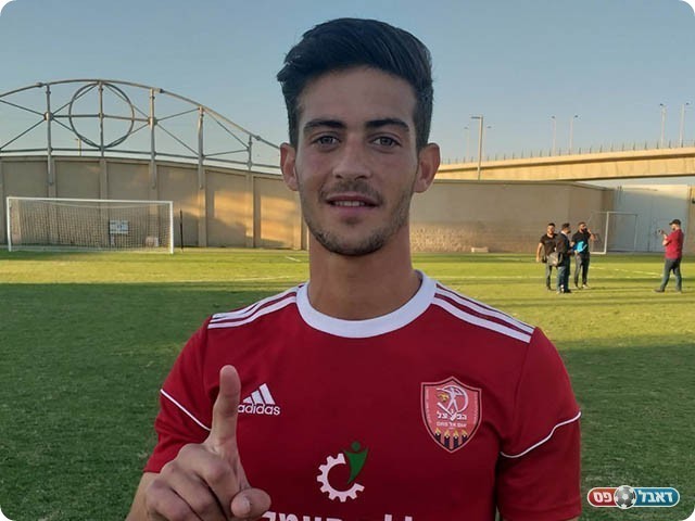 אילון אלימלך עם שער דרמטי (דאפר מחאמיד)