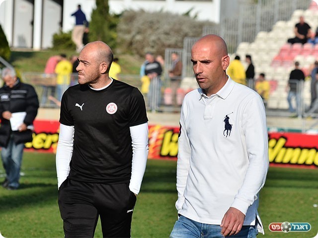 מאמן נצרת עלית אלדד שביט (צילום: ארנון לוי)