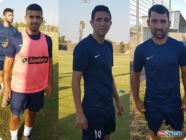 מימין לשמאל: כפיר בן דוד, אלמוג אוחיון ועדי אלישע