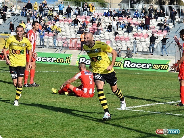 ישחזרו את הניצחון מהגביע? אקסברד חוגג (צילום: ארנון לוי)