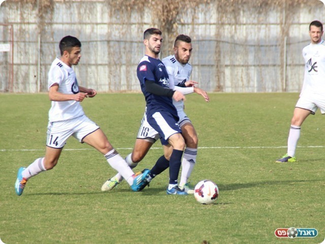 יכל לכבוש כבר בדקה הראשונה, שלומי ברג'יק בכחול (צילום: עודד חסין)