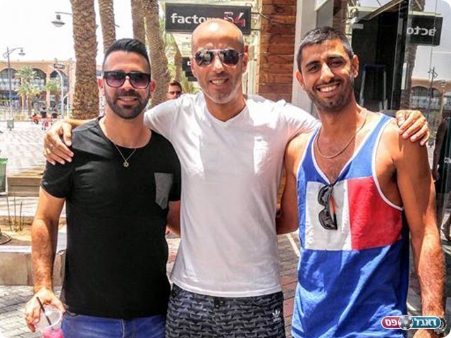 מאור ג'נח וניסן רביבו יחד עם חלאיילה