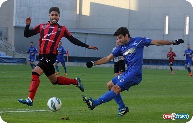 גומז, העניק ניצחון חשוב לקבוצתו (צילום: לירן דורף)