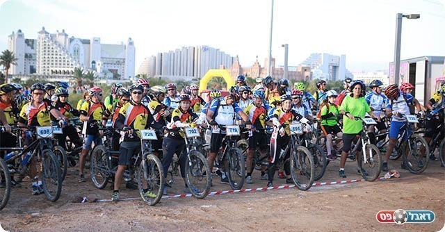 100 רוכבים הגיעו כדי לרשום היסטוריה בספורטיאדה (עדי מלול)
