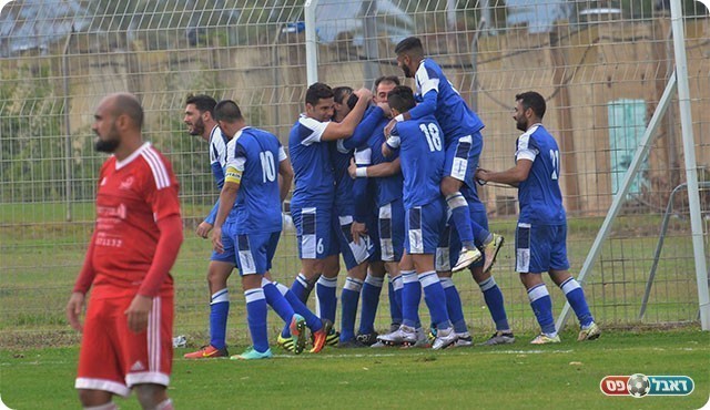 שחקני אתא חוגגים (אבי רביבו)