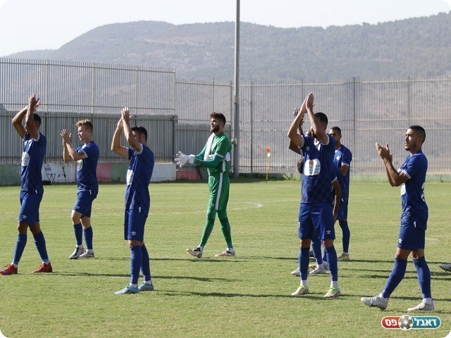 ניצחון חשוב להמשך הדרך. שחקני טייבה (דאפר מאחמיד)