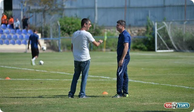 סייג וסער במפגש הקודם (ארנון לוי)