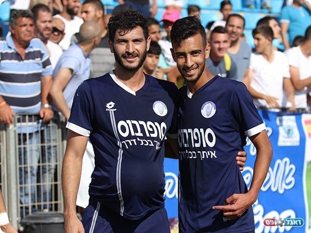 קראקרה (משמאל) וסבע (עודד חסין)