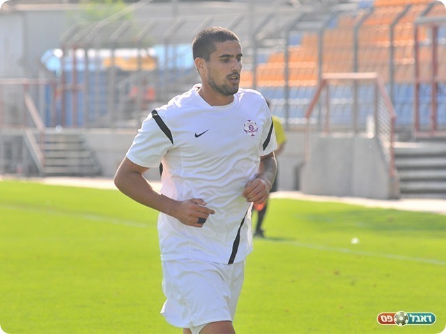 חתם את תוצאת המשחק עם צמד, דהן (צילום: ארנון לוי)