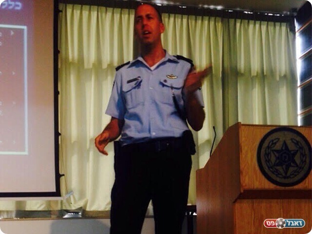רמ״ד אבטחת אירועי ספורט במטה הארצי. רפ״ק מידד לביא