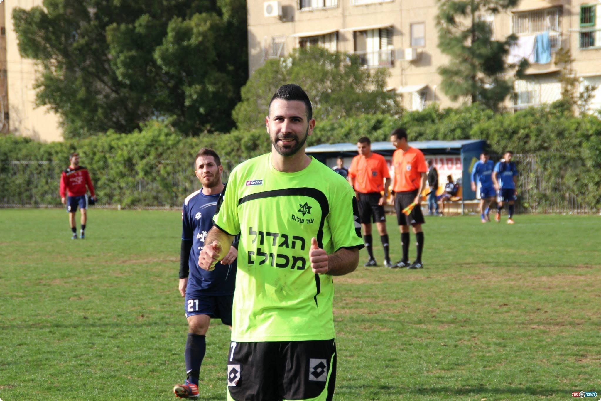 מצטיין המשחק: ניסן רביבו (צילום: עודד חסין)