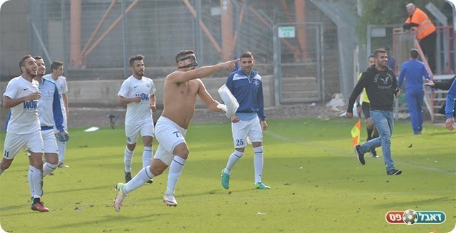 סהר כהן עם השער הדרמטי (אבי רביבו)