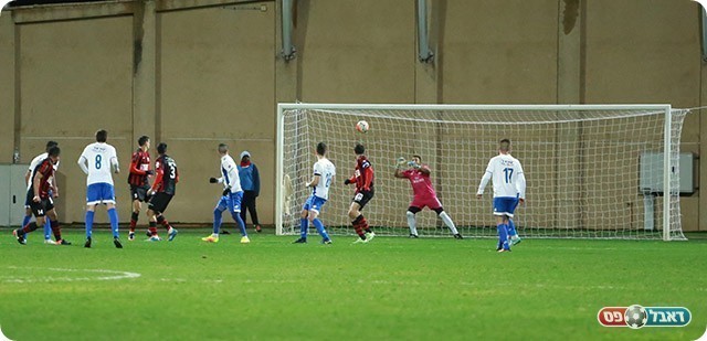 חלאיילה עוצר את הכדור של דיאב (עדי מלול)