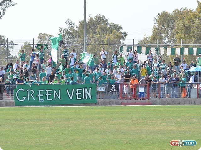 הקהל של כפר סבא (צילום: קובי פורטל)