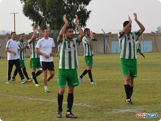 שחקני מכבי דליה בסיום (אימן נסר אלדין)