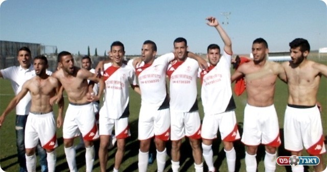 שחקני מג׳דל כרום בסיום (מחאסן נאסר, אתר מגדנא)