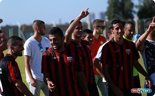 שחקני "רובי שפירא" בסיום (קובי פורטל)