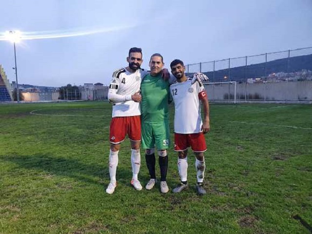 היו ימים בצפת. אבי לוי חוגג עם אדהם פלאח ויוגב אלישע