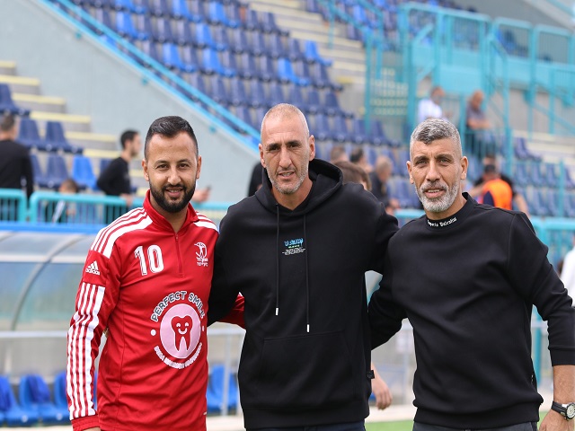 שיתוף פעולה מוצלח. ברכאת ווהב לצידם של אמיר ראדי ושאדי חמודה (דאפר מאחמיד)