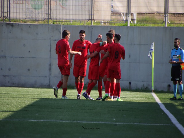 התפוצצו בחולון. שחקני הפועל הרצליה (בן מלניק)