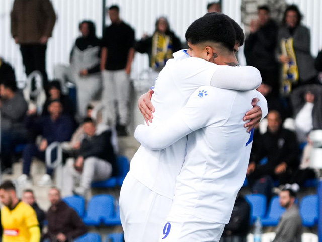 החגיגות לאחר השער השני (באדיבות המועדון)