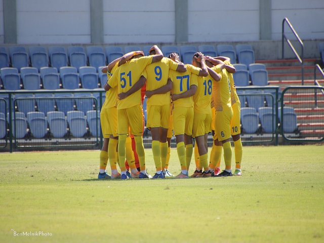 ניצחון חשוב להמשך המאבקים בצמרת. שחקני מכבי יבנה (בן מלניק)