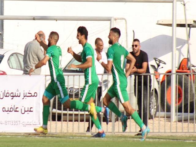 יחזור לכבוש בפלייאוף? אופק מרום חוגג כיבוש שער במשחק מול שפרעם (דאפר מאחמיד)