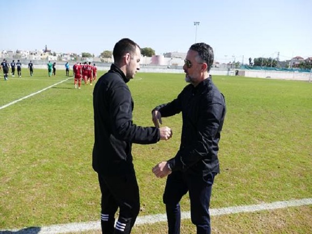 קרא את המפה. יוסי סופר (מימין) לצידו של ווגדי אלקיש (גל קאלו - אתר גליל עולה)