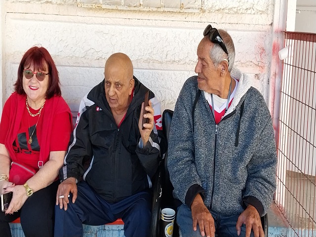 עבר לבסוף ליציע הכבוד. חנן עדני (יח"צ)