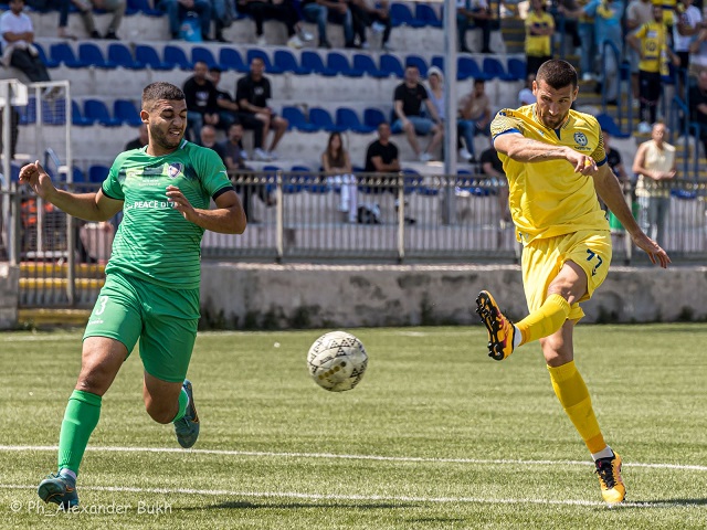 כמה רמות מעל הליגה. עידו אקסברד במשחק האחרון (אלכסנדר בוך)