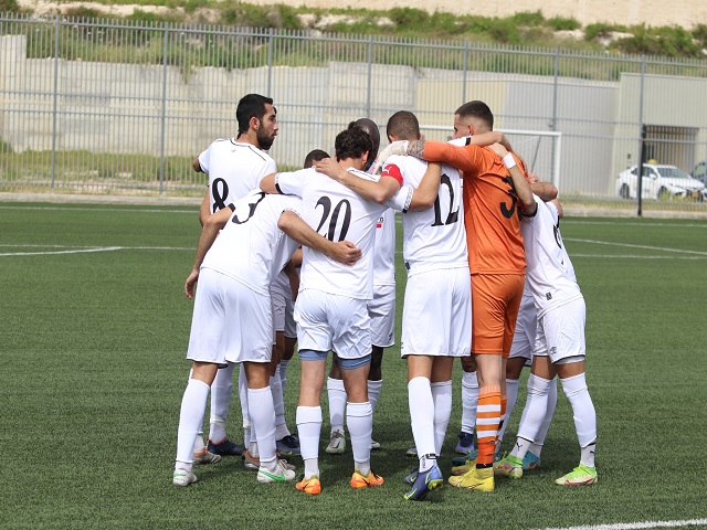 הפעם תיקו עלול להוביל להדחה. שחקני כפר כנא (דאפר מאחמיד)